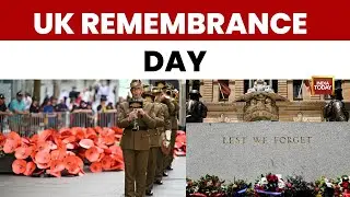 UK Remembrance Day Ceremony In London | World  War 1 | World War 2 | World News | India Today LIVE
