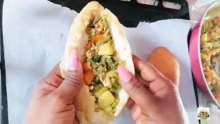 Sandwich fait maison CROQUANT et CROUSTILLANT 🌭🤤#sandwich #recettefacile #healthyfood