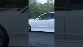 ls2 cd009 swapped r32 skyline sedan. 4th gear pull
