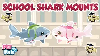 Pet Pals -  I GOT THE NEW SCHOOL SHARK MOUNTS | 