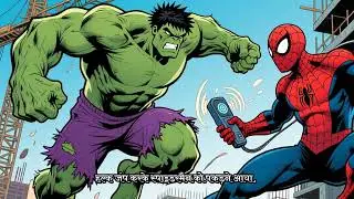 ⚡ Spiderman vs hulk ⚡#subscribe #comment #cartoon #share #animated #like #ai #stories ❤️❤️❤️❤️❤️❤️❤️