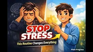 No Stress, No Tension — This Daily Routine Will Change Your Life | Plain Progress