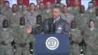President Obama Visits Troops In Afghanistan - Memorial Day 2014