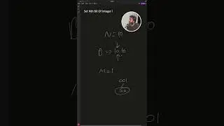 Set Nth Bit Of Integer Number | Bit Manipulation