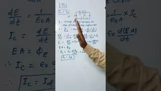 conduction current equal displacement current chapter emw class-12th