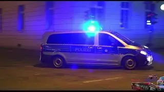 Massenschl&auml;gerei, Gro&szlig;einsatz f&uuml;r Landespolizei , Stadtpolizei , BePol in Wiesbaden - 26.02.2017