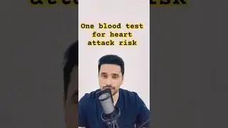 One blood test can predict your future heart attack risk.