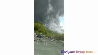 letusan gunung merapi mengerikan