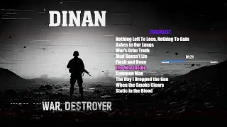 War, Destroyer &ndash; Full Album | DINAN | Ruthless Electronic Rock | War-Themed Industrial Concept Music