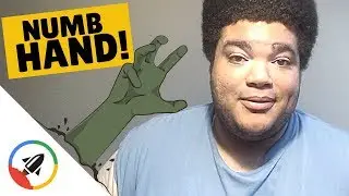 Как вызвать онемение руки | Давление на нерв!
