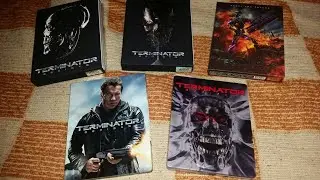 Terminator Genisys Steelbook Collection Filmarena Plain Archive FullSlips Ukboxing & Review en