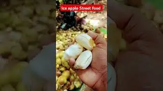 street food ice apple #palm #palmfruits #viral #iceapple #shorts