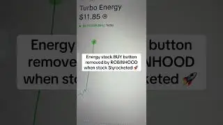 Robinhood removes BUY button TURB stocks