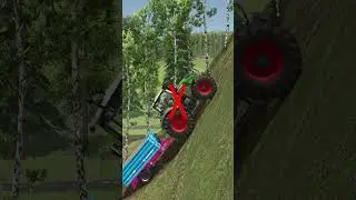 TheStrongest FENDT shows his power #fs25 #automobile #TheTimberlineYT #fendt #tractor #hills #games