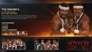 Wwe 2k25 | The islanders vs. The street profits | Day 1 Arena