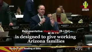 Representative Gress on Arizona's Childcare Expansion #HB2227