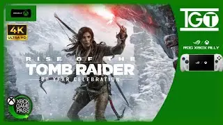 Xbox Ally | Rise of the Tomb Raider | Review Gameplay Framerate 