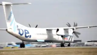 Single Engine Taxi [Flybe Bombardier Q400 Dash 8]