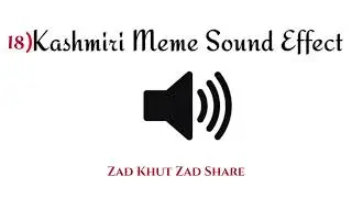 Zad Khut Zad share 😄  | Kashmiri meme sound effect #18