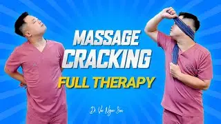 Chiropractic Therapy | Headache & Neck Pain | Massage Cracking ASMR by Vu Ngoc Son