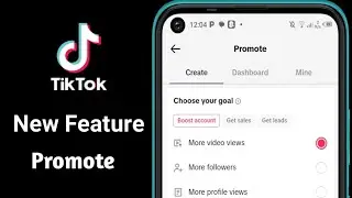 TikTok Promote feature | Promote feature TikTok