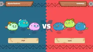 DUSK REPTILE PLANT VS DUSK DUSK PLANT | AXIE INFINITY