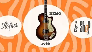 Hofner Club Bass 1966 - Le Shop D&eacute;mo