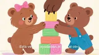 🌙León y Luna aprenden que tener un hermano significa tener un amigo para siempre|Noches de Cuentos