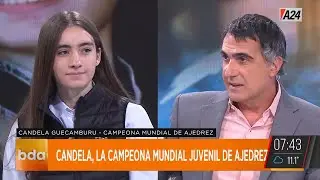 ♟ Candela, la campeona mundial juvenil de ajedrez: 