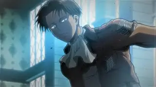 Levi Beating Shit Out of Eren | Full Scene Eng Dub | S01EP14 Clip