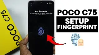 How to Setup Fingerprint in Poco C75 - Change Fingerprint Settings