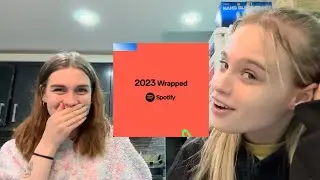 Reacting to our Spotify wrapped 2023!!