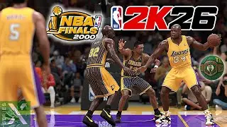 NBA 2K26 | Shaq Highlights | 2000 Finals: Indiana Pacers vs Los Angeles Lakers | Shaquille O'Neal