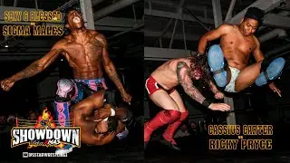 (FREE MATCH) Sexy & Blessed vs Sigma Males, Cassius Carter vs Ricky Pryce | 5 Star Wrestling