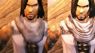 Prince of Persia The Two Thrones PS2 VS PSP Graphics Comparison
