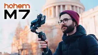 Hohem M7 - Gimbal pra CELULAR com IA e Controle Touch!