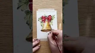 New 12 days of watercolor holiday cards! Can you guess the movie I was inspired by today?