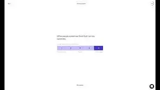 Personality test (Quick Preview)