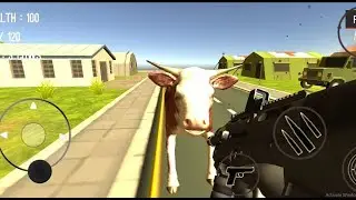 Find Angry Cow - Wild Zoo Animals Hunting City Android Gameplay