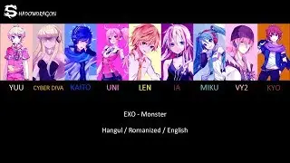 EXO - Monster [Vocaloid Cover] + Lyrics