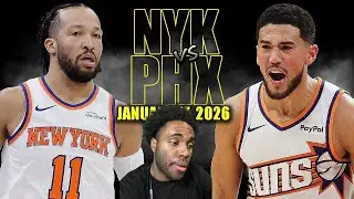 KNICKS VS SUNS JAN 17 2026 REACTION -KING FINESSER
