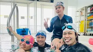 FREE SWIMMING LESSON  DITO SA HONGKONG @liezylspersonalvlog