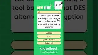 ISC2 Certified Information Systems Security Professional (CISSP) Certification - Exam Prep Questions