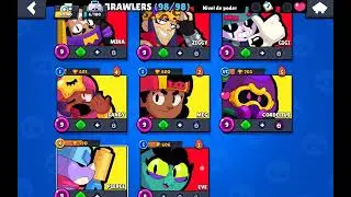 Todos os brawleres 600 trófeus pt.2