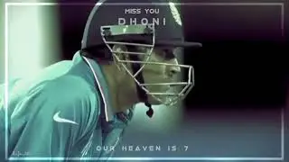 Ms Dhoni Miss You Status | Miss You Ms Dhoni WhatsApp Status | Mahendra Singh Dhoni Status
