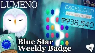 My First Million Point Game! - Pogo Games: Lumeno's Blue Star Badge