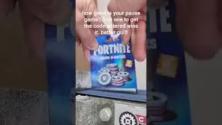here's your chance to win #fortnite #giftcard #giveaway #gaming #vbucks #satisfying #oddlysatisfying