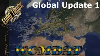 ETS2 1.36 - Promods 2.45 Global Edition Map Combo Update 1, including ROS and Australia!