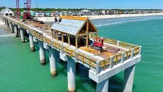 Surfside Pier Construction Update Late April 2023
