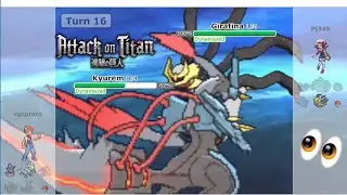 POKEMON SHOWDOWN | RANDOM BATTLES | ATTACK ON TITAN KYUREM WITH THA BROOM !